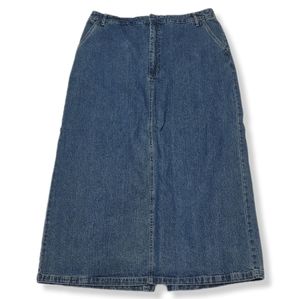 Kim Rogers Knee Length Denim Skirt